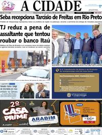 Capa do jornal Jornal A Cidade de Votuporanga 25/06/2025