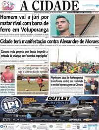 Capa do jornal Jornal A Cidade de Votuporanga 26/07/2025