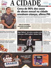 Capa do jornal Jornal A Cidade de Votuporanga 01/04/2026
