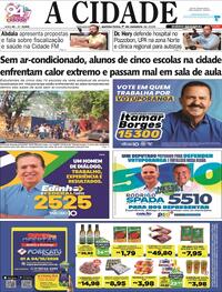 Capa Jornal A Cidade de Votuporanga 01/10/2026
