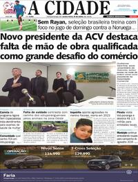 Capa Jornal A Cidade de Votuporanga 03/07/2026