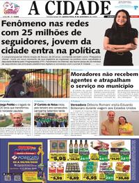Capa Jornal A Cidade de Votuporanga 03/09/2026