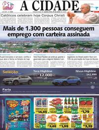Capa Jornal A Cidade de Votuporanga