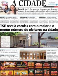 Capa Jornal A Cidade de Votuporanga 04/09/2026