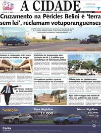 Capa do jornal Jornal A Cidade de Votuporanga 15/05/2026