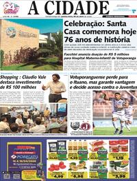 Capa do jornal Jornal A Cidade de Votuporanga 16/04/2026