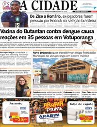 Capa Jornal A Cidade de Votuporanga 17/06/2026