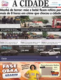 Capa Jornal A Cidade de Votuporanga