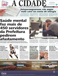 Capa do jornal Jornal A Cidade de Votuporanga 20/03/2026