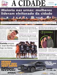 Capa Jornal A Cidade de Votuporanga