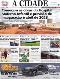 Capa do jornal Jornal A Cidade de Votuporanga 23/05/2026