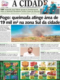 Capa Jornal A Cidade de Votuporanga 23/06/2026