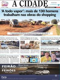 Capa Jornal A Cidade de Votuporanga 24/07/2026