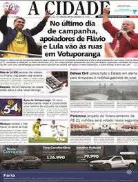 Capa Jornal A Cidade de Votuporanga