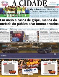 Capa Jornal A Cidade de Votuporanga 25/06/2026