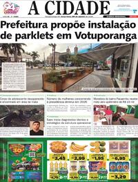 Capa Jornal A Cidade de Votuporanga