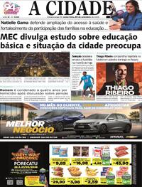 Capa Jornal A Cidade de Votuporanga 25/09/2026