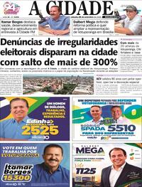 Capa Jornal A Cidade de Votuporanga