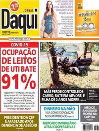 Capa do jornal Jornal Daqui 07/06/2021