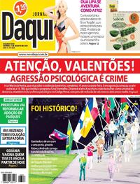 Capa do jornal Jornal Daqui 09/08/2021