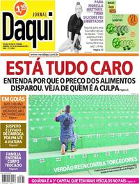 Capa do jornal Jornal Daqui 18/09/2021