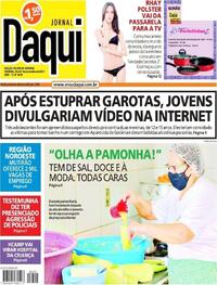 Capa do jornal Jornal Daqui 20/11/2021