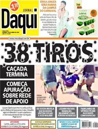 Capa do jornal Jornal Daqui 29/06/2021