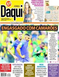 Capa do jornal Jornal Daqui 03/12/2022