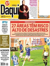 Capa do jornal Jornal Daqui 05/10/2022