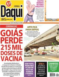 Capa do jornal Jornal Daqui 06/10/2022