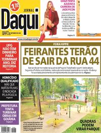 Capa do jornal Jornal Daqui 07/10/2022