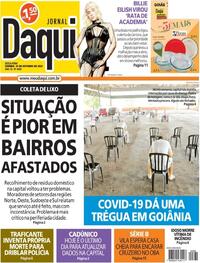 Capa do jornal Jornal Daqui 14/10/2022