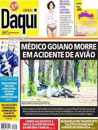 Capa do jornal Jornal Daqui 01/03/2022