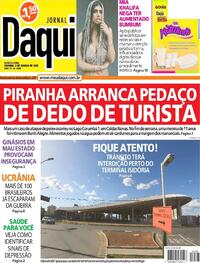Capa do jornal Jornal Daqui 02/03/2022