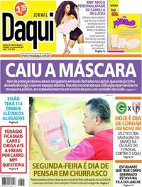 Capa do jornal Jornal Daqui 02/04/2022
