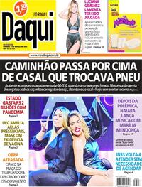 Capa do jornal Jornal Daqui 03/03/2022