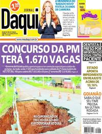 Capa do jornal Jornal Daqui 05/03/2022