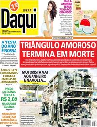 Capa do jornal Jornal Daqui 06/09/2022