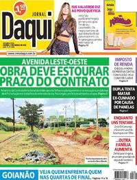 Capa do jornal Jornal Daqui 07/03/2022