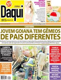 Capa do jornal Jornal Daqui 07/09/2022