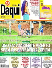 Capa do jornal Jornal Daqui 10/03/2022
