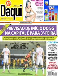 Capa do jornal Jornal Daqui 10/08/2022