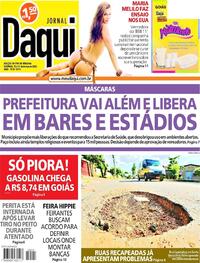Capa do jornal Jornal Daqui 12/03/2022