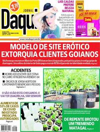 Capa do jornal Jornal Daqui 12/05/2022