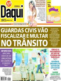 Capa do jornal Jornal Daqui 16/03/2022