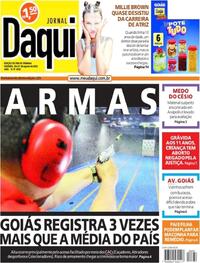 Capa do jornal Jornal Daqui 20/08/2022