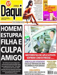 Capa do jornal Jornal Daqui 21/05/2022