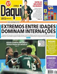 Capa do jornal Jornal Daqui 27/06/2022