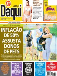 Capa do jornal Jornal Daqui 28/03/2022