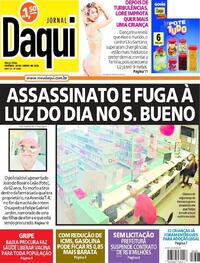 Capa do jornal Jornal Daqui 28/06/2022